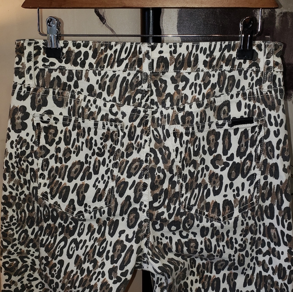 🖤Joe's Jeans (The Charlie) - Women's Animal Print High Rise Skinny Ankle Jeans - Picture 5 of 8